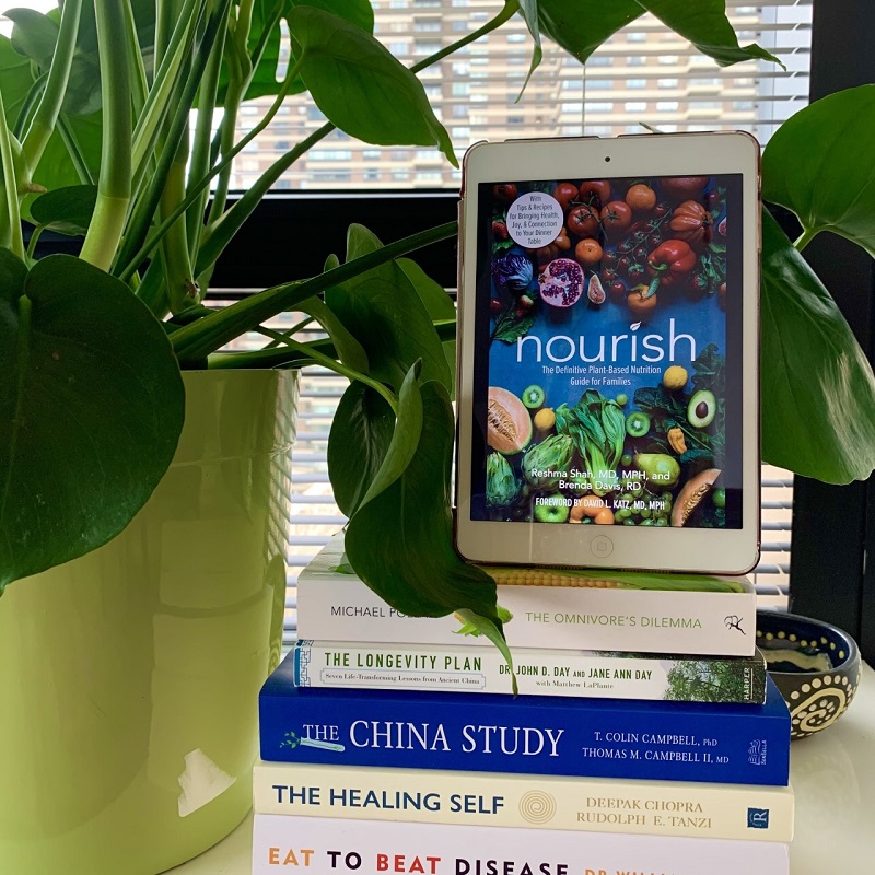 Nourish near a plant and other health books