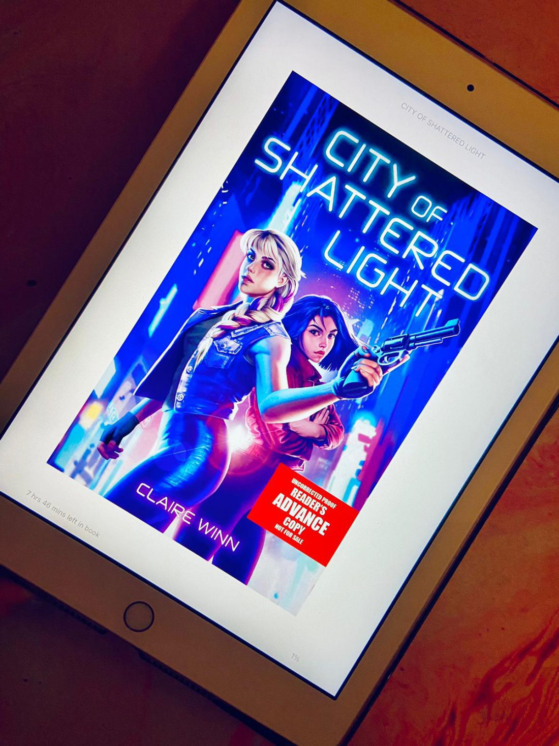 A picture of City of Shattered Light by Claire Winn