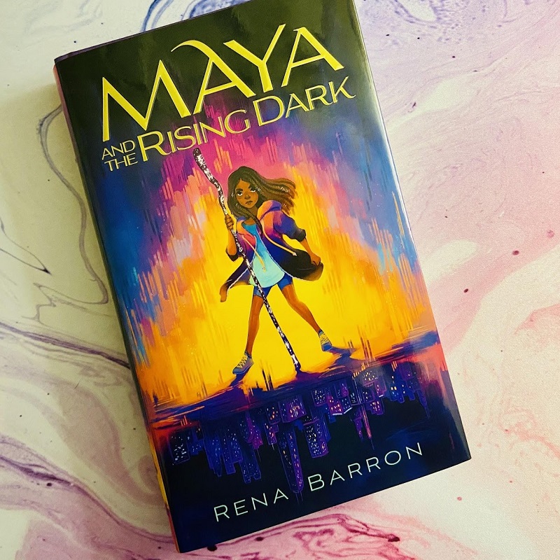 A picture of Maya and The Rising Dark by Rena Barron